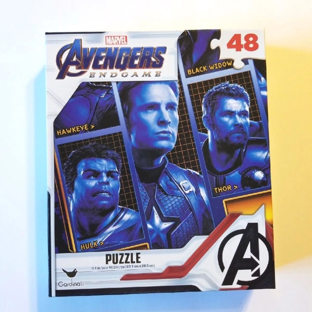 MARVEL AVENGERS END GAME 48pc PUZZLE - LARGE BOX